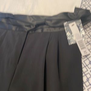 Womens’ black tuxedo pants